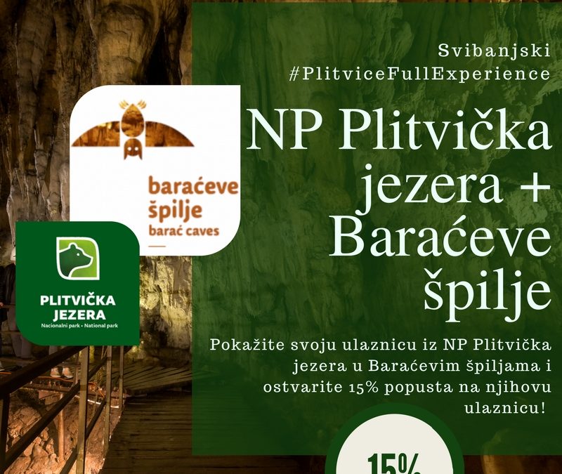 April discounts at Plitvice lakes 2019.